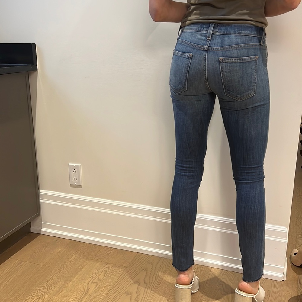 Current Elliot blue jeans